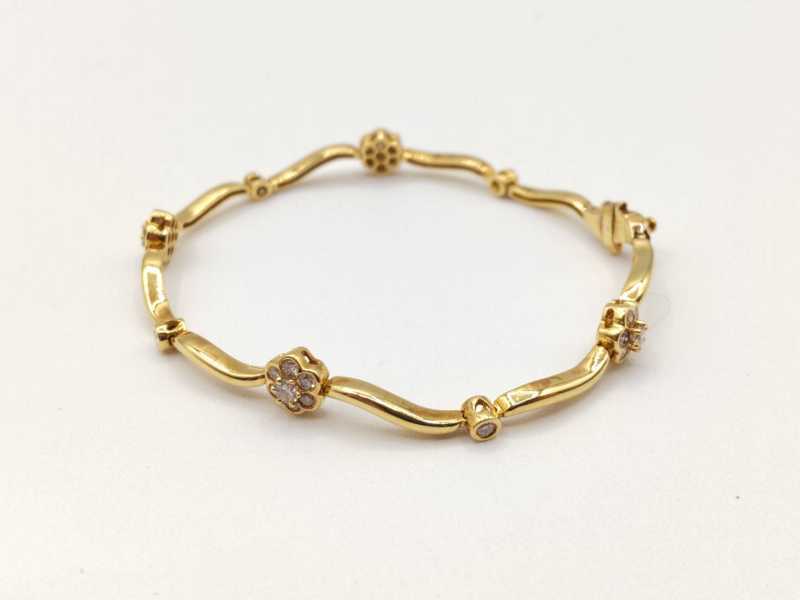 ダイヤモンド買取 ブレスレット K18